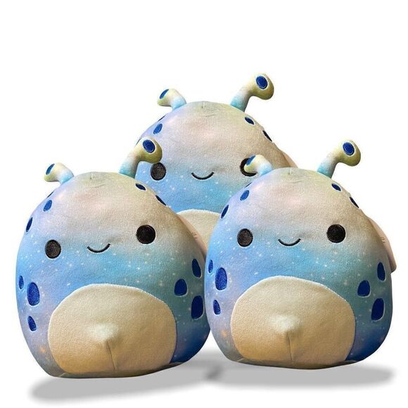 2021 Squishmallow 8” Zinc The Alien Plush KellyToy New with Tags (a) - Picture 5 of 5
